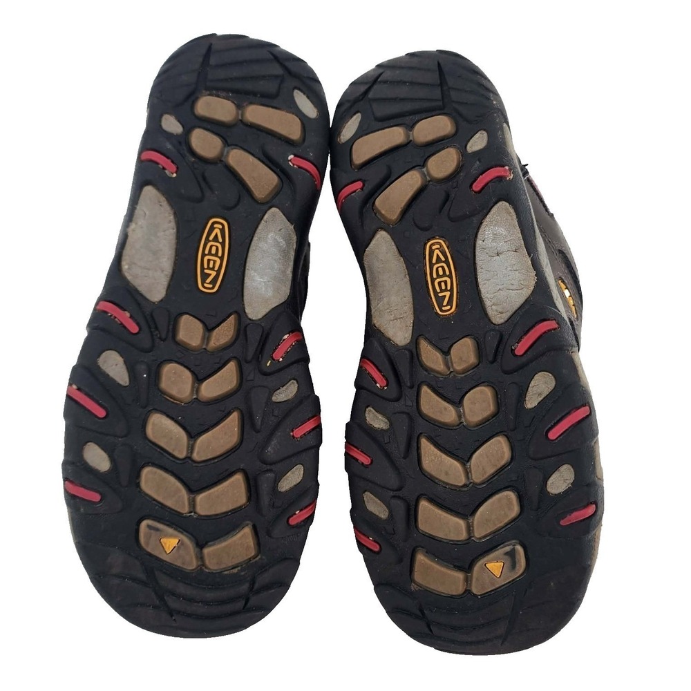 KEEN Voyageur Hiking Shoes Women 7.5 Brown Pink Mesh Trail Sneakers Excellent - Picture 7 of 7